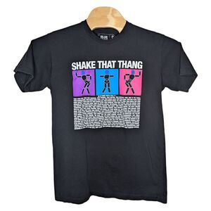 Blue Man Group T Shirt XL Shake That Thang Booty Butt Bottom Dance Performance‎